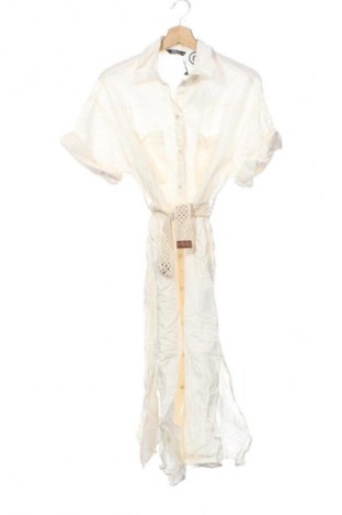 Sukienka Zara, Rozmiar XS, Kolor ecru, Cena 252,99 zł