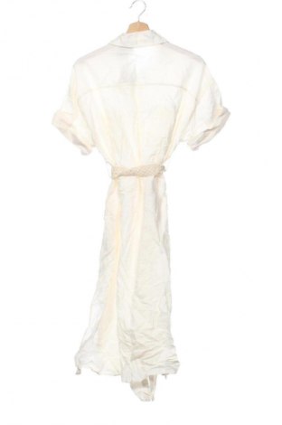 Sukienka Zara, Rozmiar XS, Kolor ecru, Cena 252,99 zł