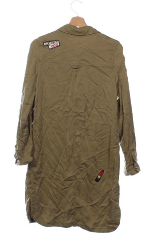 Sukienka Zara Trafaluc, Rozmiar XS, Kolor Zielony, Cena 157,99 zł