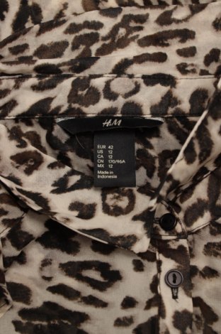 Γυναικείο πουκάμισο H&M, Μέγεθος L, Χρώμα  Μπέζ, Τιμή 10,52 €