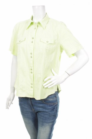 Γυναικείο πουκάμισο My Way Fer, Μέγεθος L, Χρώμα Πράσινο, Τιμή 9,90 €