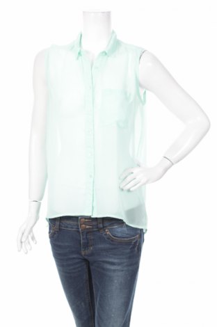 Γυναικείο πουκάμισο Tally Weijl, Μέγεθος L, Χρώμα Μπλέ, Τιμή 8,66 €