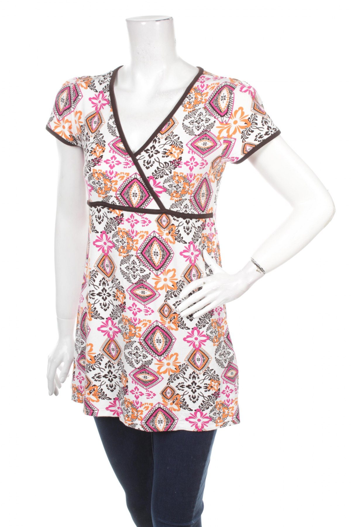 Дамска блуза Elle Nor, Размер S, Цвят Многоцветен, Цена 18,00 лв.