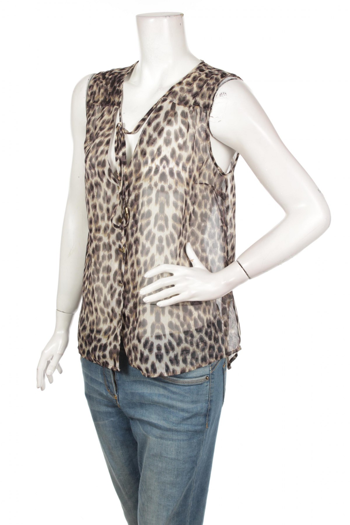 Γυναικείο πουκάμισο Vero Moda, Μέγεθος L, Χρώμα Πολύχρωμο, Τιμή 8,66 €