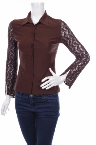 Γυναικείο πουκάμισο Grama, Μέγεθος S, Χρώμα Καφέ, Τιμή 15,98 €