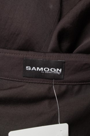 Γυναικείο πουκάμισο Samoon By Gerry Weber, Μέγεθος XL, Χρώμα Καφέ, Τιμή 22,68 €