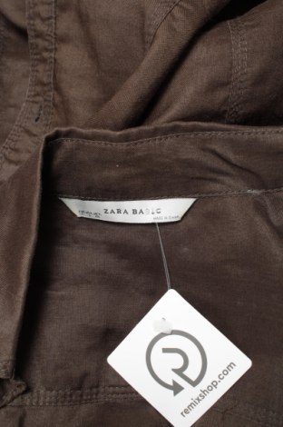 Γυναικείο πουκάμισο Zara, Μέγεθος S, Χρώμα Καφέ, Τιμή 18,76 €