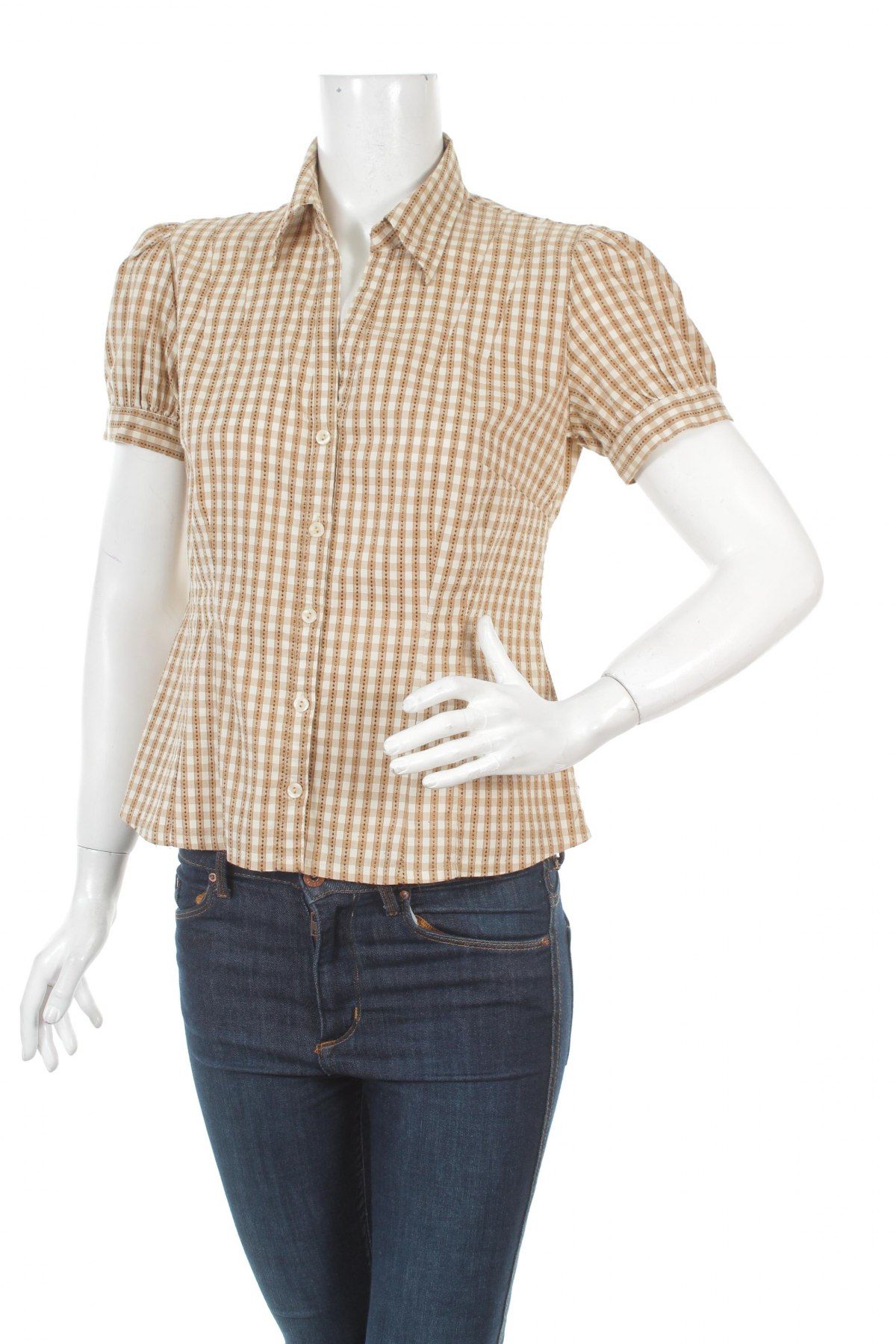 Γυναικείο πουκάμισο, Μέγεθος S, Χρώμα Καφέ, Τιμή 13,26 €