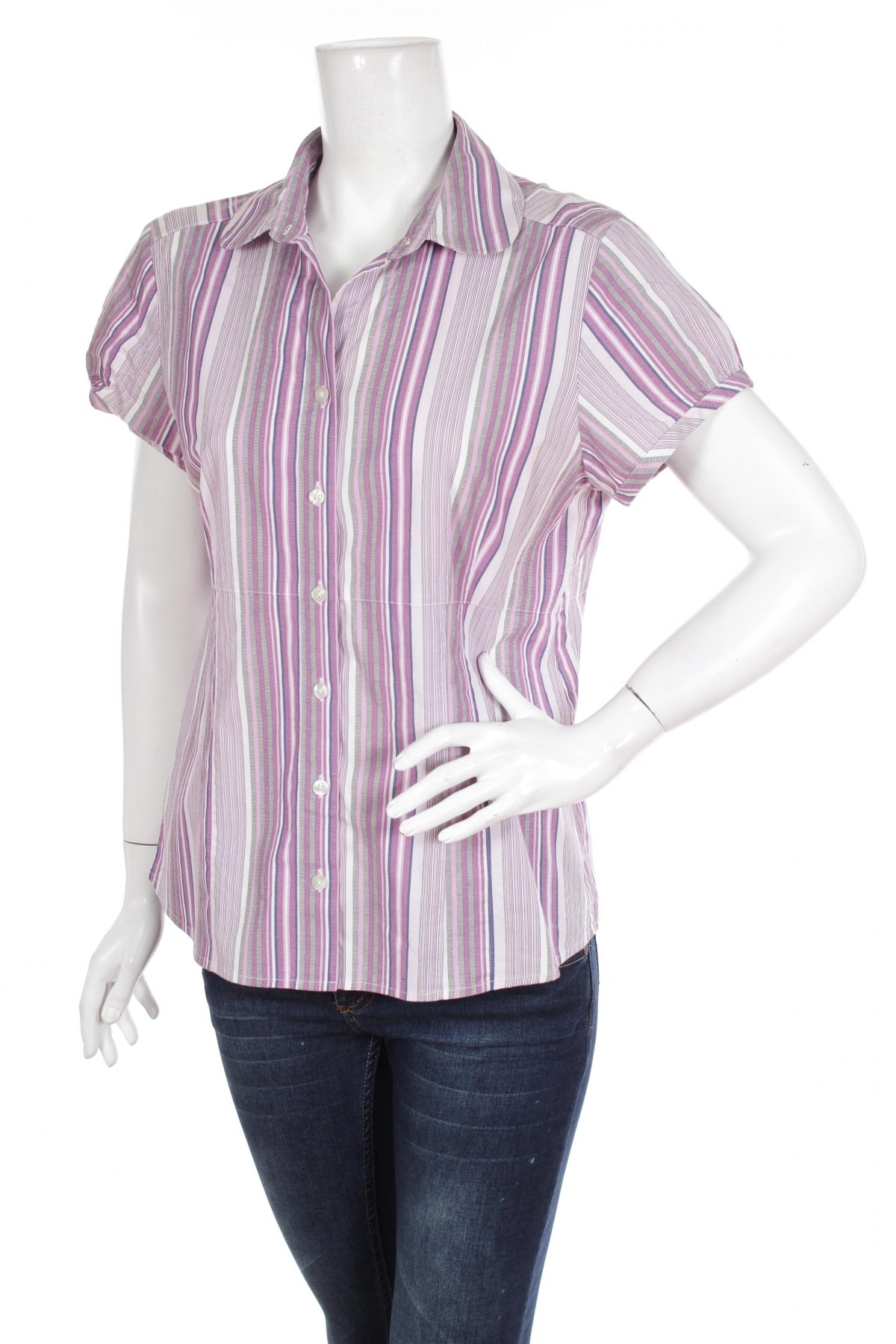 Γυναικείο πουκάμισο Ann Taylor, Μέγεθος L, Χρώμα Πολύχρωμο, Τιμή 17,94 €