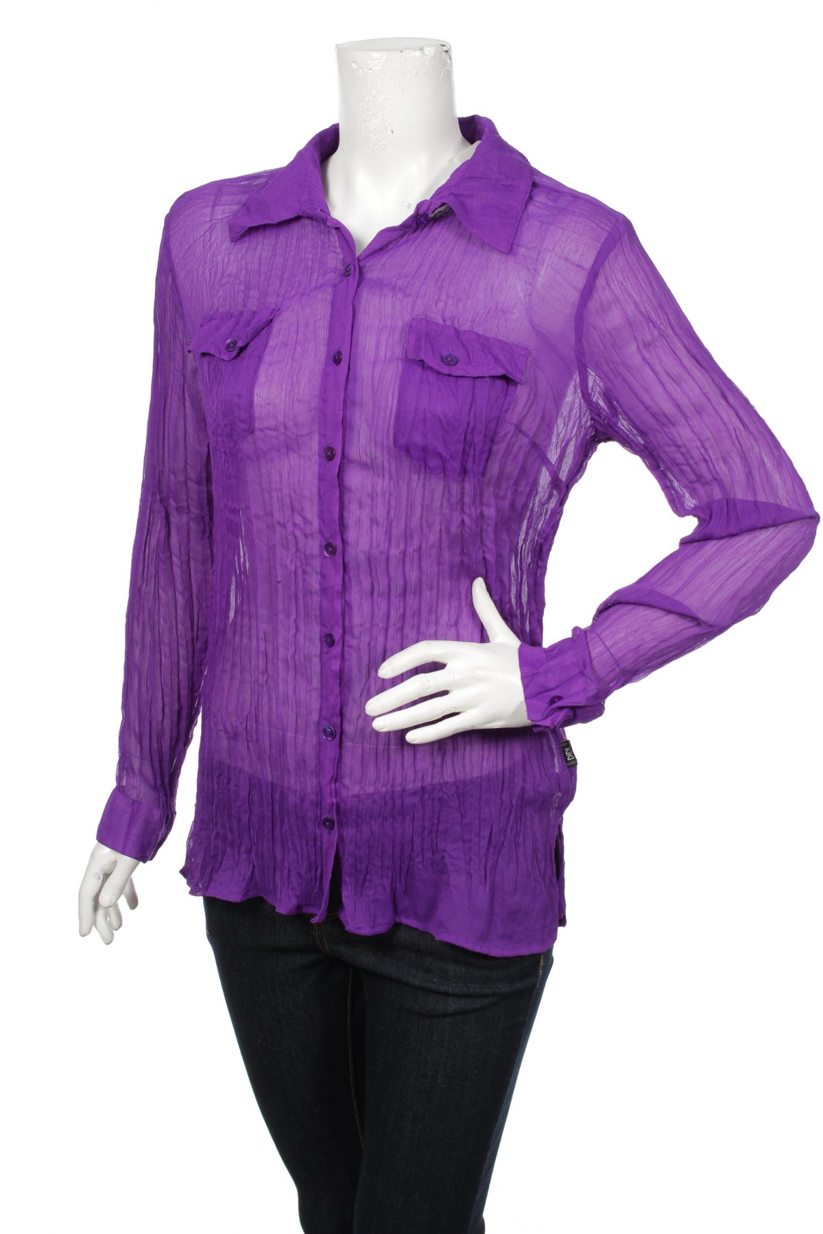 Γυναικείο πουκάμισο Didi, Μέγεθος M, Χρώμα Βιολετί, Τιμή 14,23 €