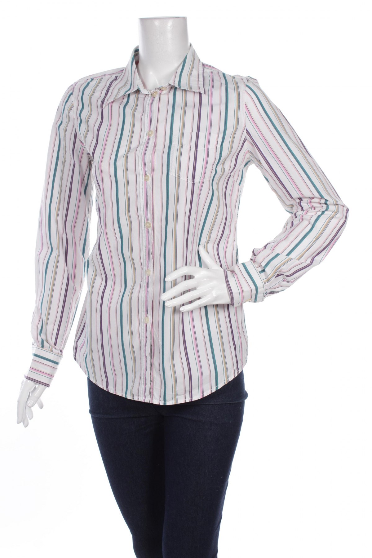 Γυναικείο πουκάμισο H&M L.o.g.g, Μέγεθος M, Χρώμα Πολύχρωμο, Τιμή 15,46 €