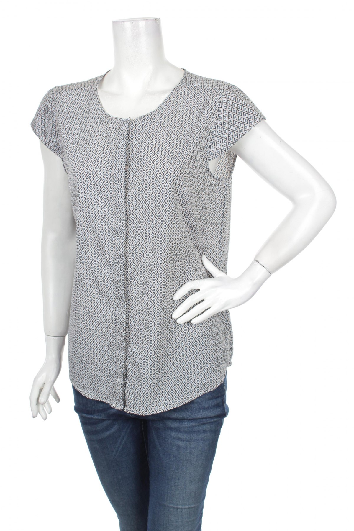 Γυναικείο πουκάμισο Montego, Μέγεθος L, Χρώμα Πολύχρωμο, Τιμή 13,78 €