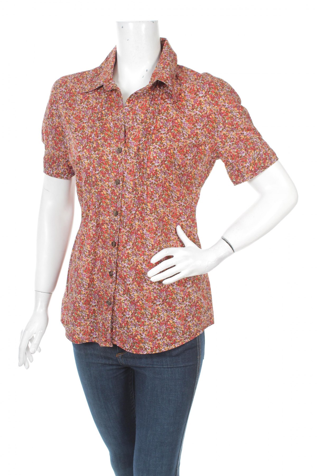 Γυναικείο πουκάμισο S.Oliver, Μέγεθος M, Χρώμα Πολύχρωμο, Τιμή 16,08 €