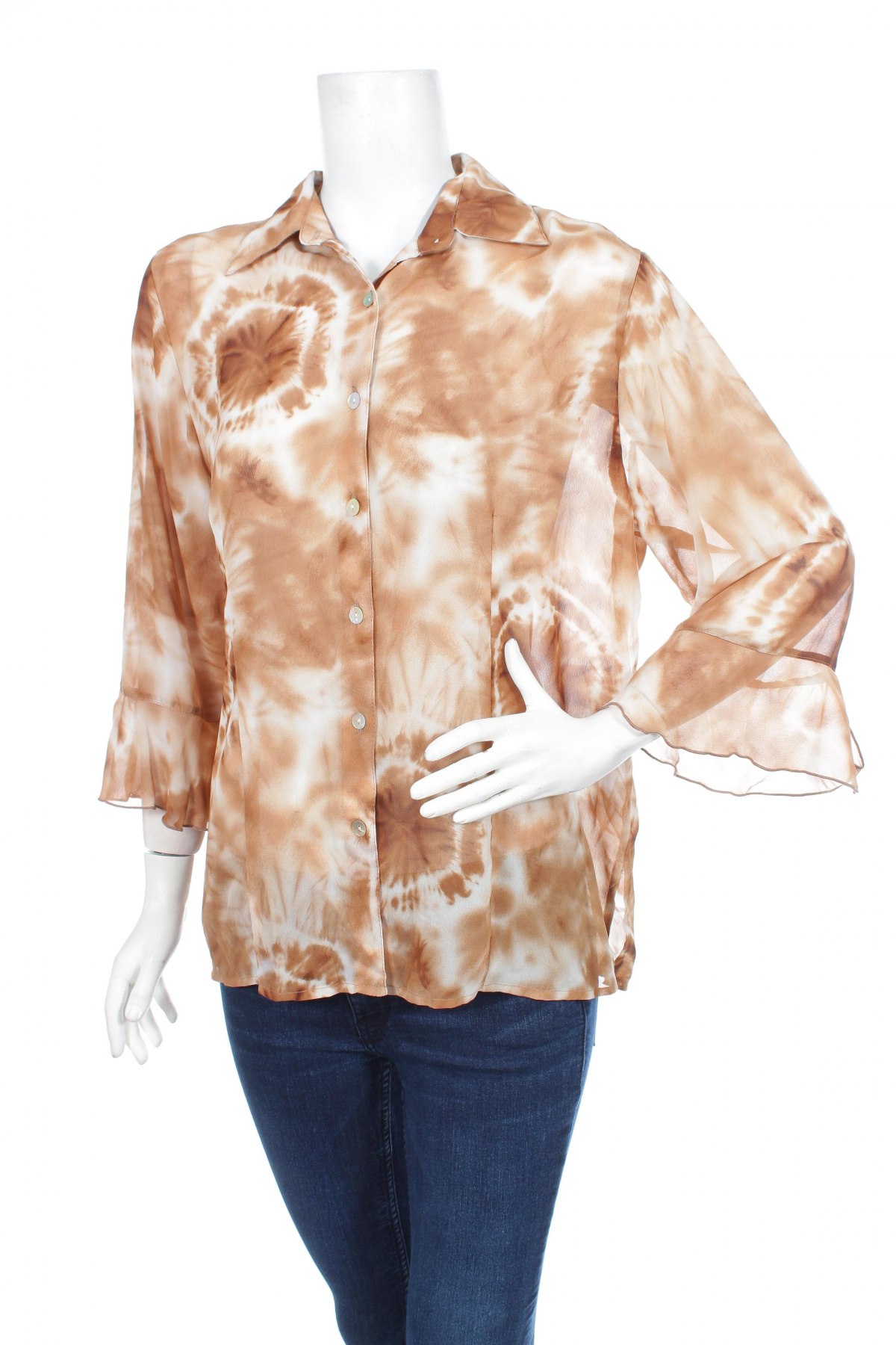 Γυναικείο πουκάμισο Serenade, Μέγεθος XL, Χρώμα  Μπέζ, Τιμή 15,46 €