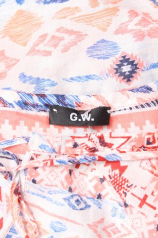 Дамска блуза G.W., Размер L, Цвят Многоцветен, Цена 31,00 лв.