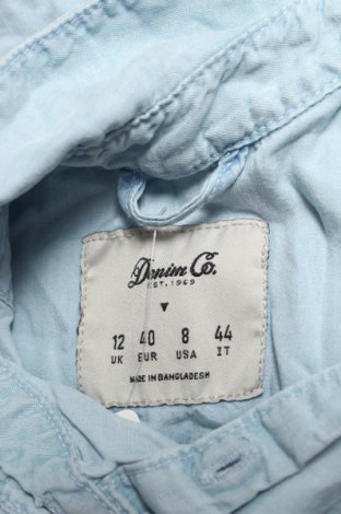 Дамска риза Denim&Co., Размер M, Цвят Син, Цена 21,00 лв.