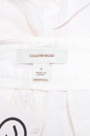 Дамски къс панталон Country Road, Размер S, Цвят Бял, Цена 30,00 лв.