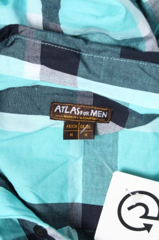 Мъжка риза Atlas For Men, Размер M, Цвят Син, Цена 20,00 лв.