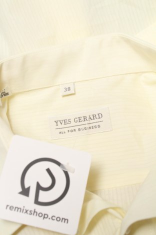 Мъжка риза Yves Gerard, Размер S, Цвят Жълт, Цена 35,00 лв.