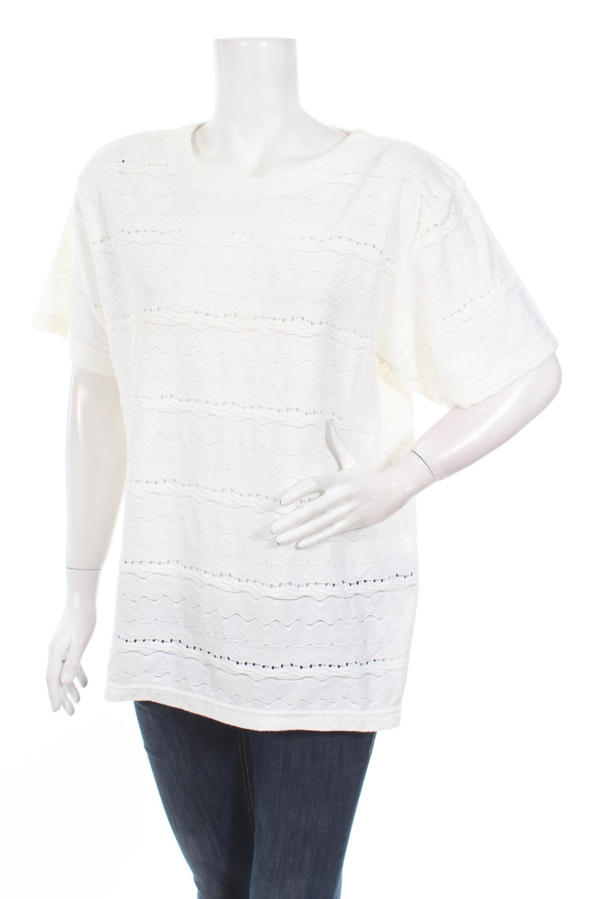 Дамска блуза Encadee, Размер XL, Цвят Бял, Цена 18,00 лв.