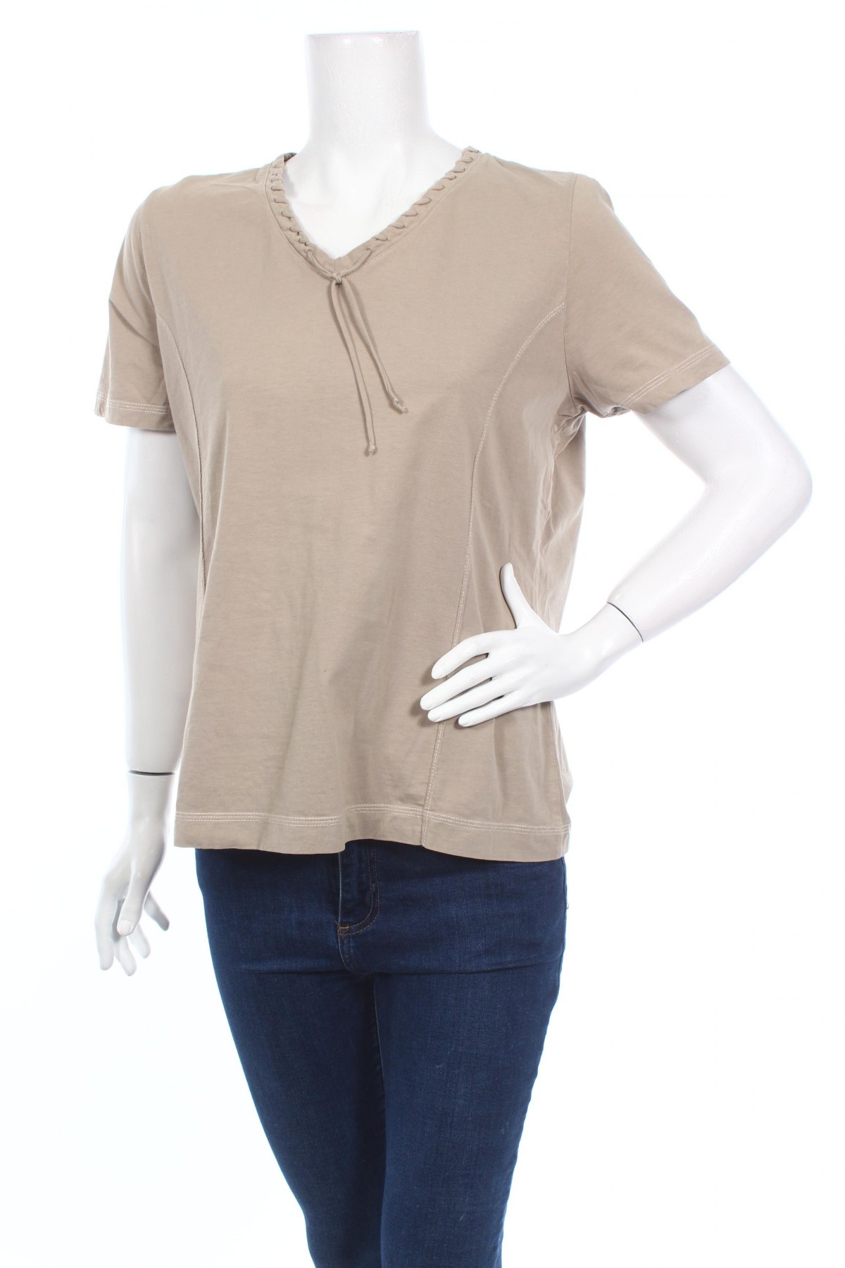 Дамска блуза Kenny S., Размер XL, Цвят Бежов, Цена 18,00 лв.