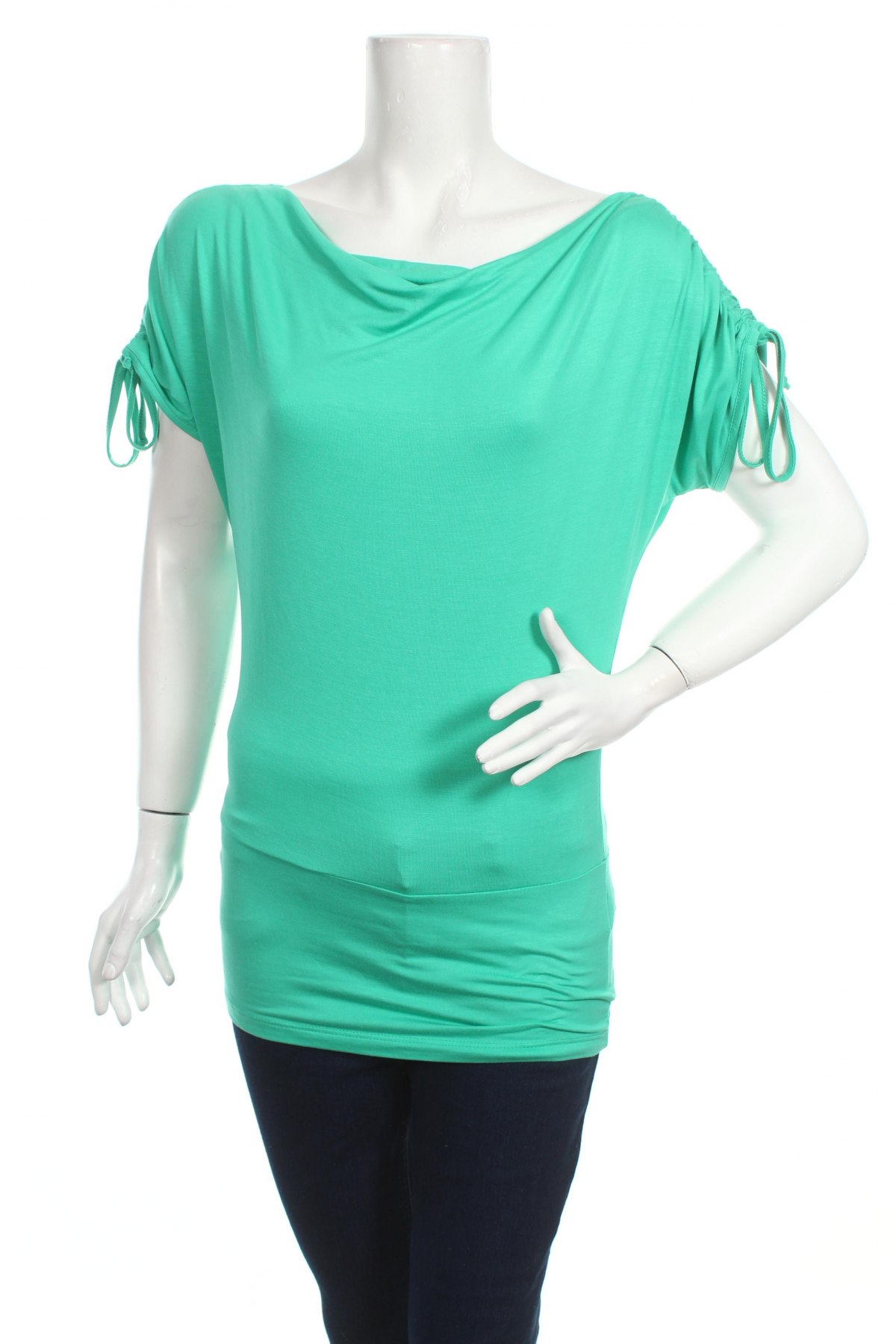 Дамска блуза Tamaris, Размер M, Цвят Зелен, Цена 19,00 лв.