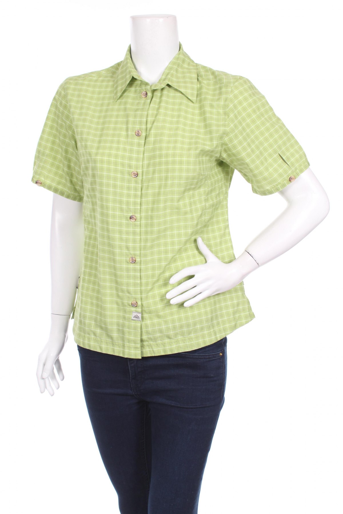 Дамска риза Mc Kinley, Размер M, Цвят Зелен, Цена 19,00 лв.