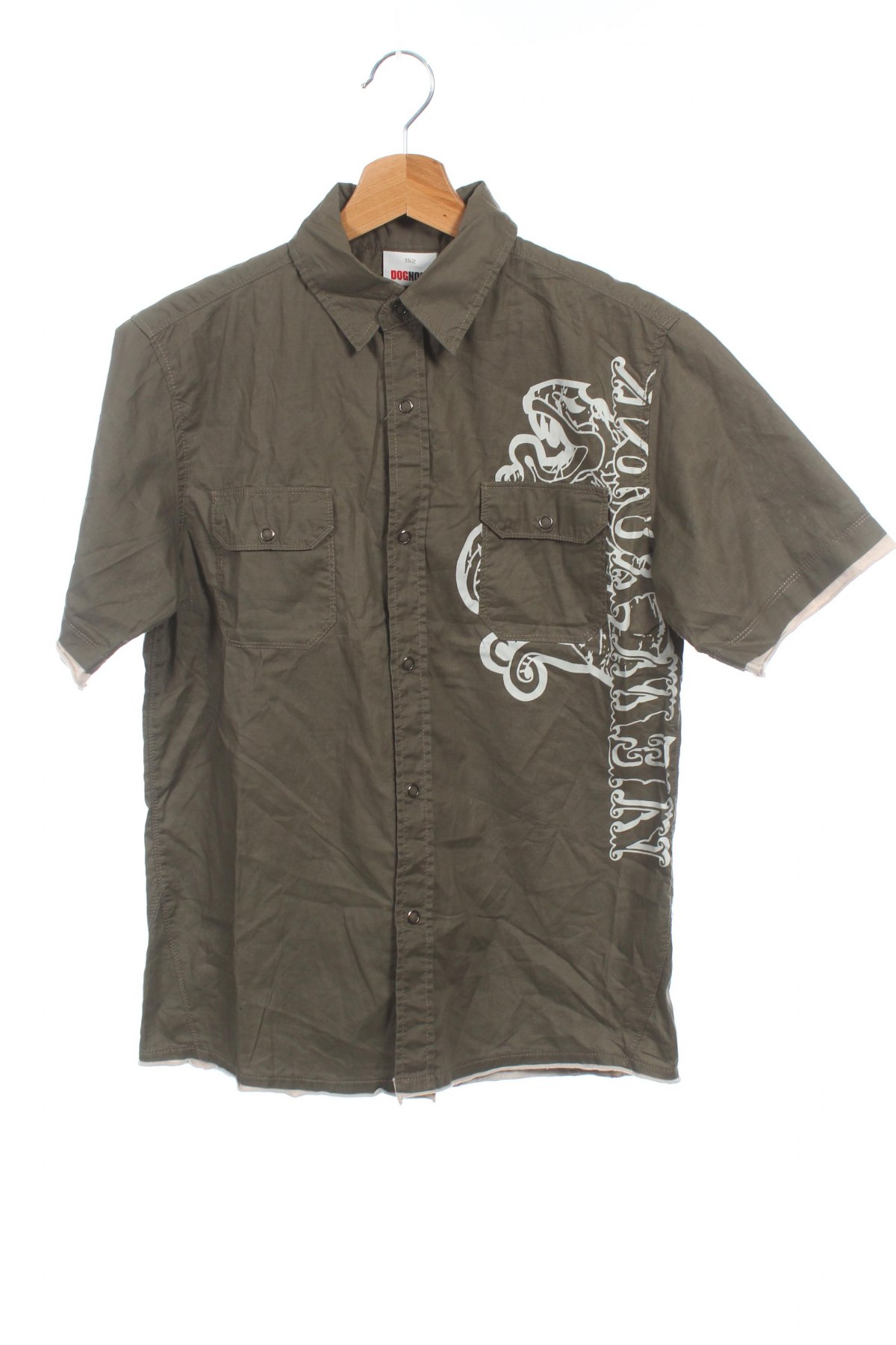 Детска риза Dognose, Размер 11-12y/ 152-158 см, Цвят Кафяв, Цена 16,00 лв.