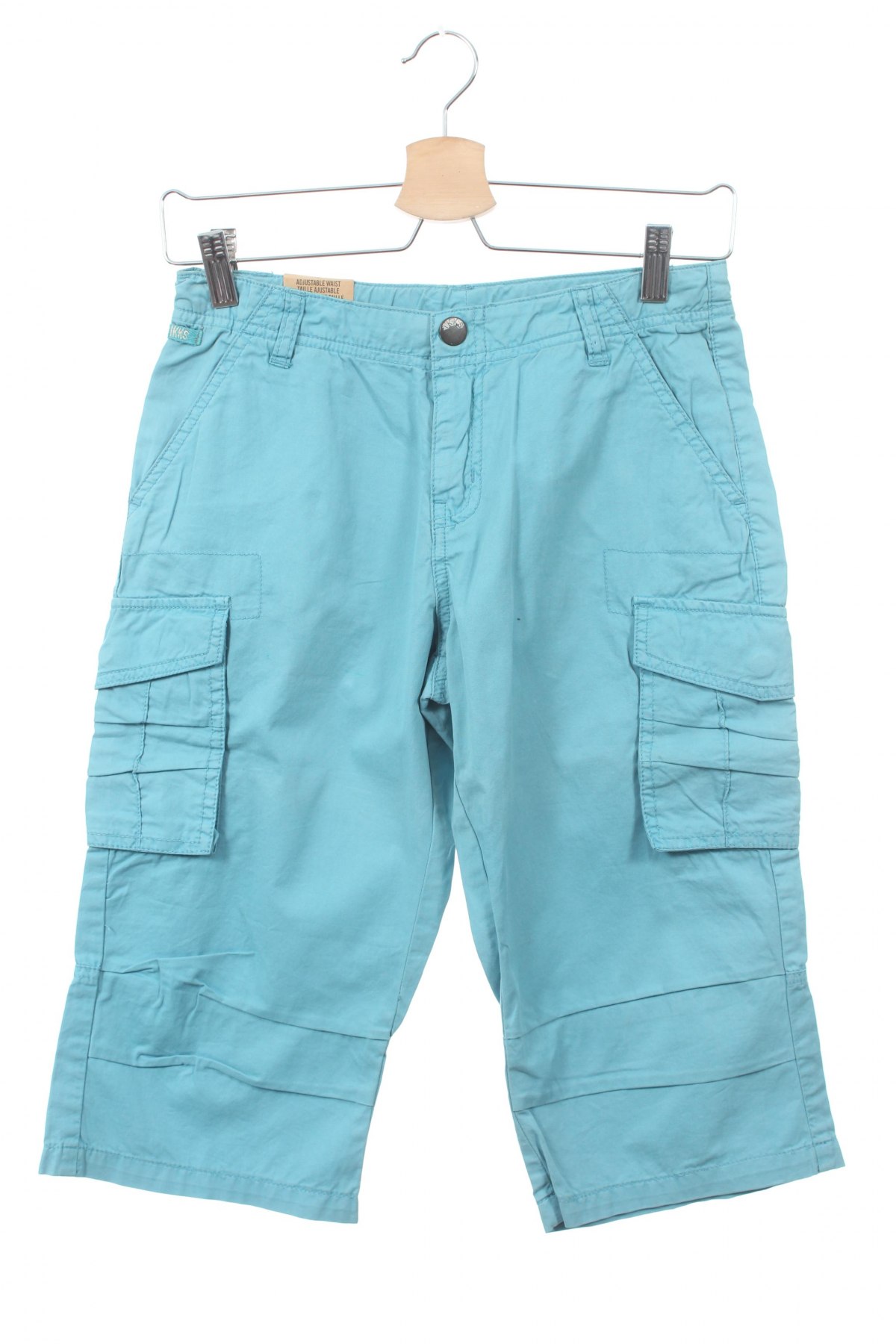 Детски къс панталон IKKS, Размер 13-14y/ 164-168 см, Цвят Син, Цена 84,00 лв.