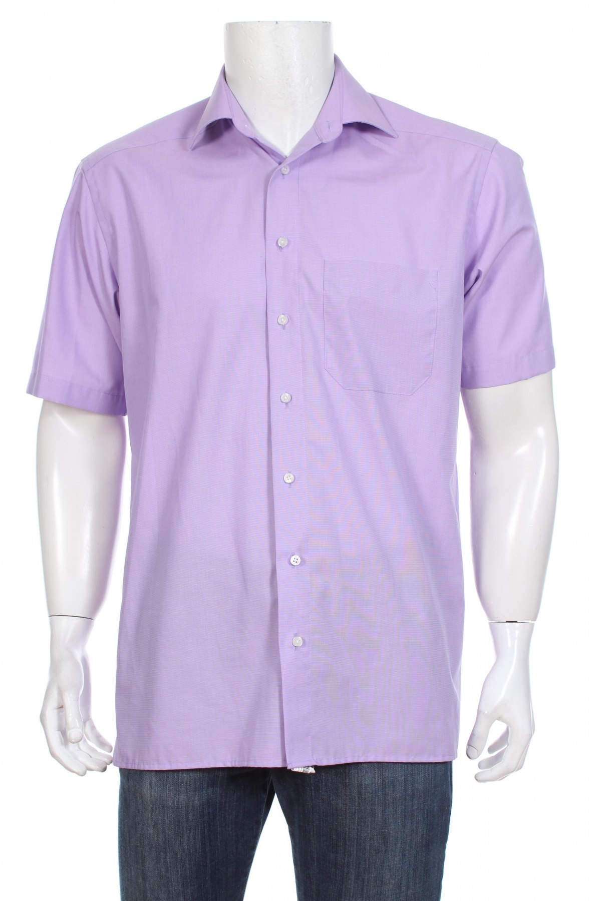 Мъжка риза C.Comberti, Размер M, Цвят Лилав, Цена 21,00 лв.