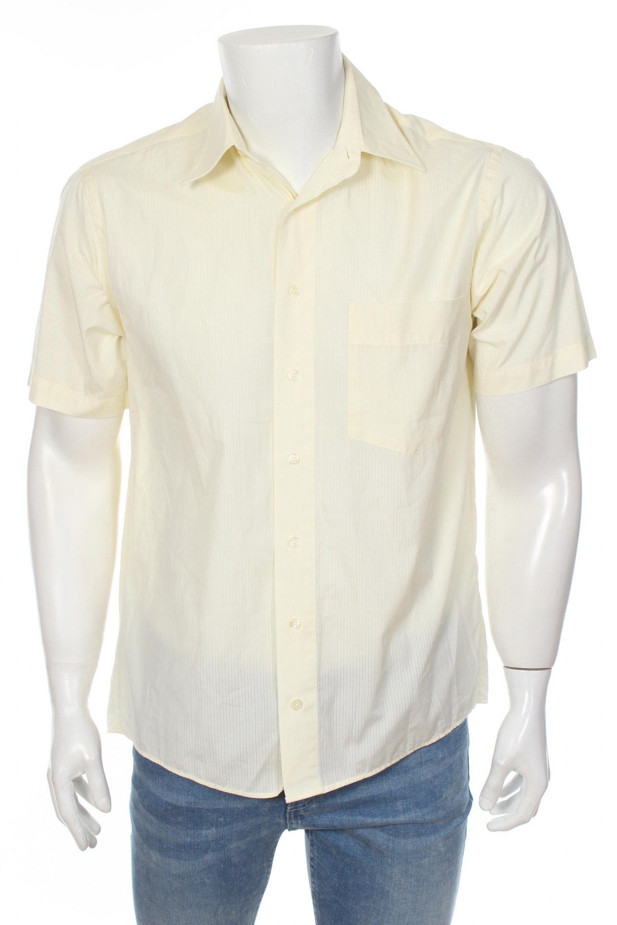 Мъжка риза Yves Gerard, Размер S, Цвят Жълт, Цена 35,00 лв.