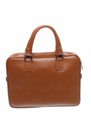 Чанта за лаптоп Maison Heritage, Цвят Кафяв, Естествена кожа, Цена 333,37 лв.