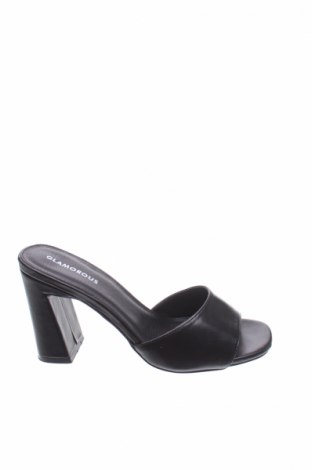 Papuci Glamorous, Mărime 37, Culoare Negru, Piele ecologică, Preț 118,42 Lei