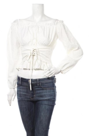 Bluză de femei, Mărime S, Culoare Alb, 95% poliester, 5% elastan, Preț 86,21 Lei