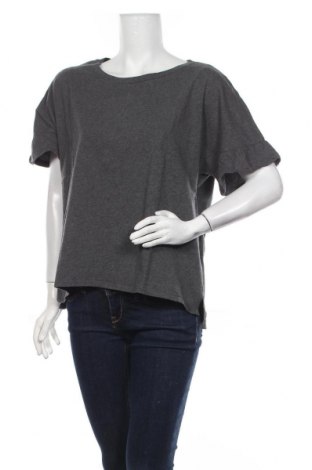 Дамска блуза Abercrombie & Fitch, Размер L, Цвят Сив, Памук, Цена 46,00 лв.