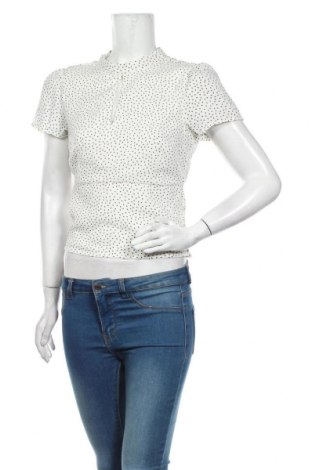 Дамска блуза Abercrombie & Fitch, Размер S, Цвят Бял, Полиестер, Цена 69,00 лв.