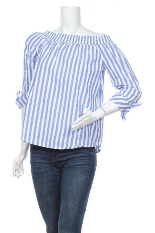 Γυναικεία μπλούζα Ajc, Μέγεθος M, Χρώμα Μπλέ, Βαμβάκι, Τιμή 16,73 €