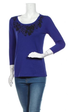 Дамска блуза Ann Taylor, Размер M, Цвят Лилав, 57% памук, 38% модал, 5% еластан, Цена 36,00 лв.