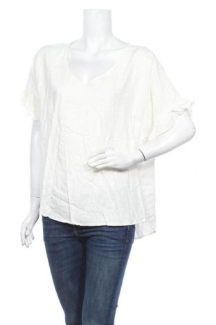 Дамска блуза Atmos & Here, Размер XL, Цвят Екрю, 70% вискоза, 30% лен, Цена 39,90 лв.