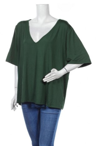 Дамска блуза Atmos & Here, Размер XL, Цвят Зелен, 90% полиестер, 10% еластан, Цена 16,27 лв.