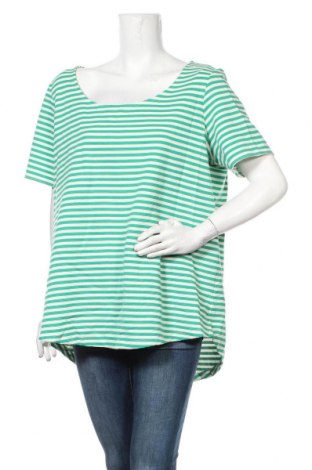 Damen Shirt Belle Curve, Größe XXL, Farbe Grün, Polyester, Elastan, Preis 16,28 €
