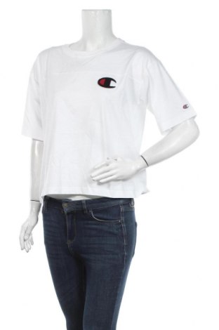 Damen Shirt Champion, Größe L, Farbe Weiß, Baumwolle, Preis 17,68 €