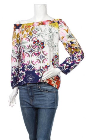 Γυναικεία μπλούζα Desigual, Μέγεθος M, Χρώμα Πολύχρωμο, 98% βισκόζη, 2% μεταλλικά νήματα, Τιμή 42,94 €