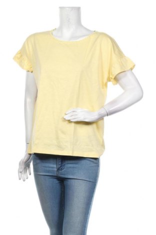 Γυναικεία μπλούζα Edc By Esprit, Μέγεθος XL, Χρώμα Κίτρινο, Βαμβάκι, Τιμή 16,12 €