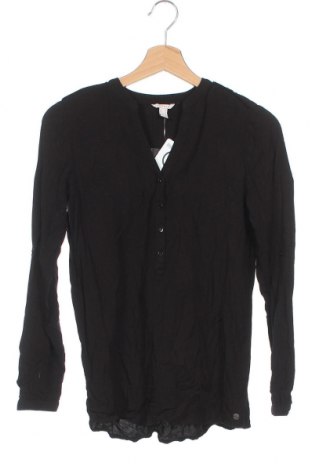 Дамска блуза Esprit, Размер XS, Цвят Черен, 100% вискоза, Цена 9,56 лв.