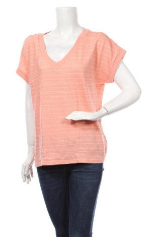 Дамска блуза Esprit, Размер XL, Цвят Оранжев, 52% памук, 48% лен, Цена 26,07 лв.