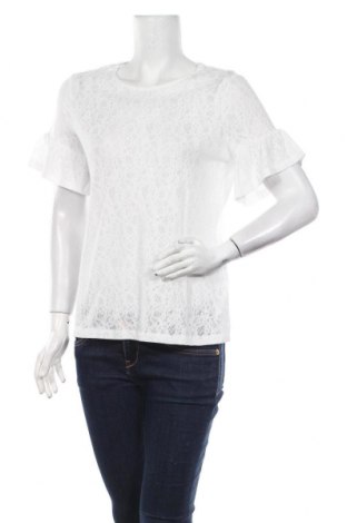 Γυναικεία μπλούζα Esprit, Μέγεθος L, Χρώμα Λευκό, 57% πολυεστέρας, 43% βισκόζη, Τιμή 16,08 €