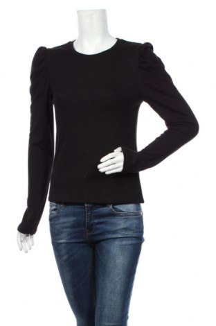 Дамска блуза Fb Sister, Размер L, Цвят Черен, 47% вискоза, 47% полиестер, 6% еластан, Цена 27,30 лв.