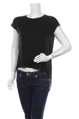 Дамска блуза Massimo Dutti, Размер S, Цвят Черен, Цена 46,00 лв.