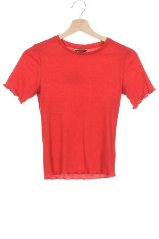Дамска блуза Monki, Размер XS, Цвят Червен, 65% полиестер, 35% вискоза, Цена 23,40 лв.